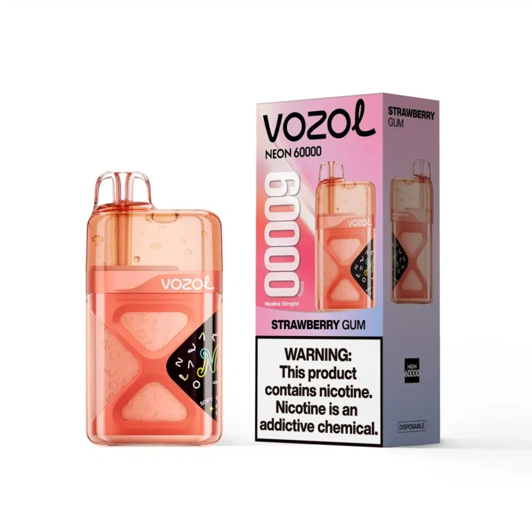Vozol Neon 60000 Strawberry - Gum