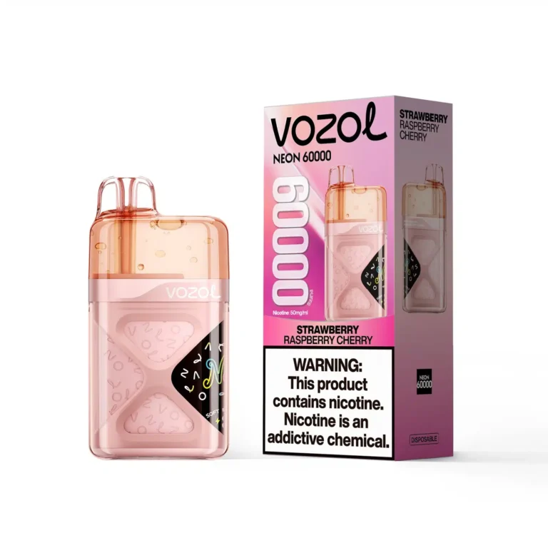 Vozol Neon 60000 Strawberry - Raspberry