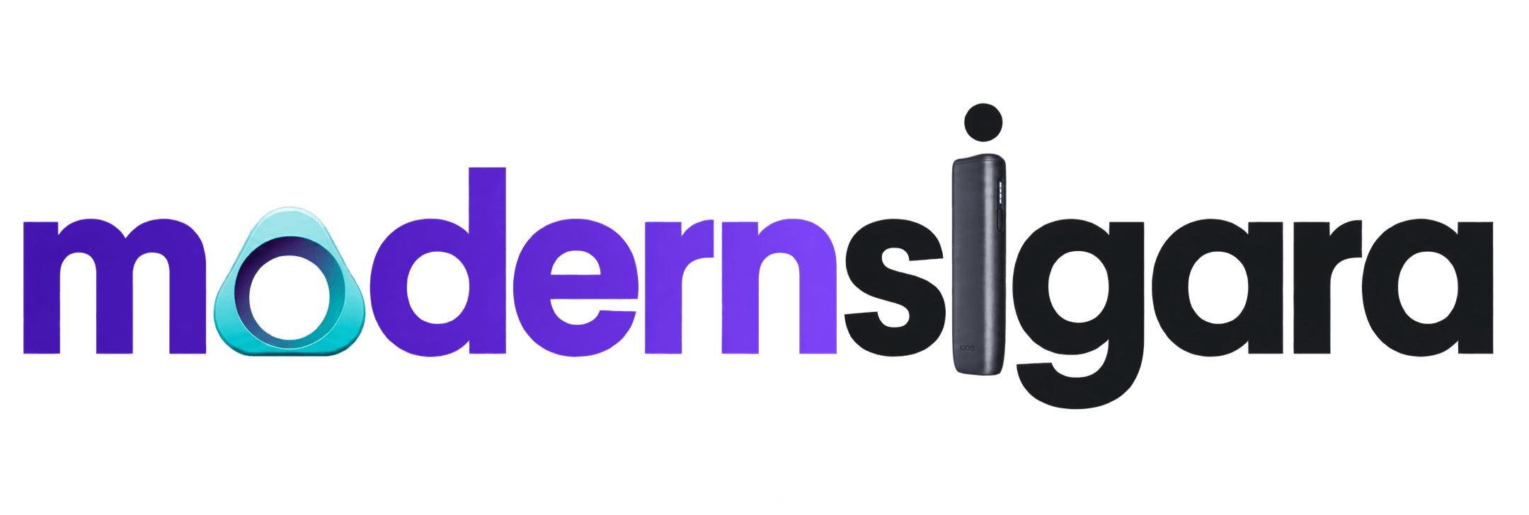 Logo reading 'modern guard' with a teal loop forming the 'o' and a dark vertical device between 'n' and 'g'