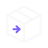 3D white cube with a purple star on the left face (logo/icon)