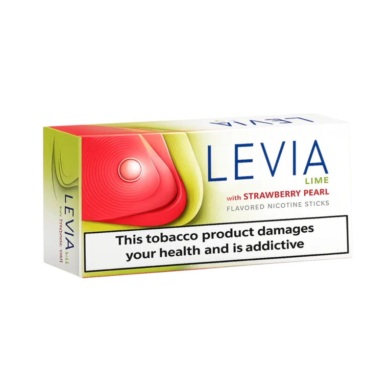 IQOS Levia Misket Limonu – Çilek Kapsüllü tütünsüz stick paketi